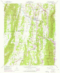 Tunnel Hill 1943 topographic map thumbnail