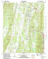 Tunnel Hill 1983 topographic map thumbnail