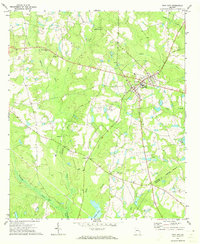 Twin City 1971 topographic map thumbnail
