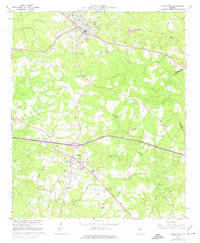 Union Point 1965 topographic map thumbnail