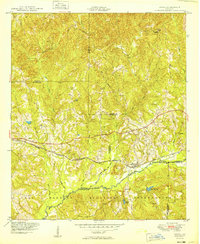 Upatoi 1949 topographic map thumbnail