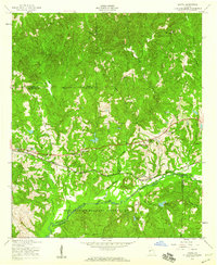 Upatoi 1955 topographic map thumbnail