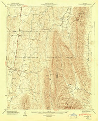 Villanow 1947 topographic map thumbnail
