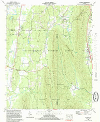 Villanow 1983 topographic map thumbnail