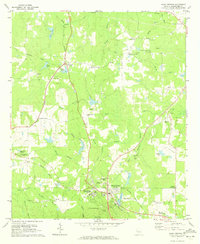 Warm Springs 1971 topographic map thumbnail