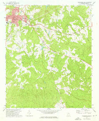 Washington East 1972 topographic map thumbnail