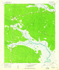 Waverly 1959 topographic map preview