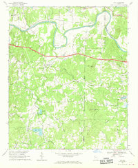 Wax 1968 topographic map thumbnail