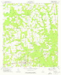 Whigham 1974 topographic map thumbnail