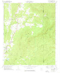White East 1972 topographic map thumbnail