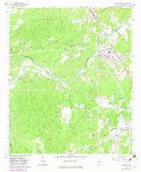 Whitesburg 1965 topographic map thumbnail