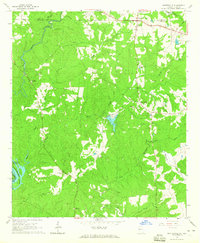 Whitesville 1964 topographic map thumbnail