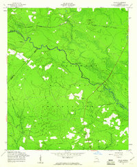 Willie 1958 topographic map thumbnail
