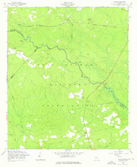 Willie 1958 topographic map thumbnail