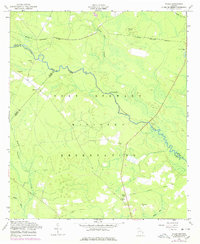 Willie 1958 topographic map thumbnail