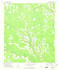 Wilsonville 1971 topographic map thumbnail