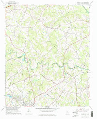 Winder North 1964 topographic map thumbnail