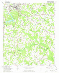Winder North 1964 topographic map thumbnail