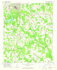 Winder South 1964 topographic map thumbnail