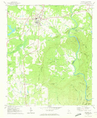 Woodbury 1971 topographic map thumbnail