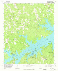 Woodlawn 1971 topographic map thumbnail