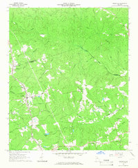 Woodville 1965 topographic map thumbnail