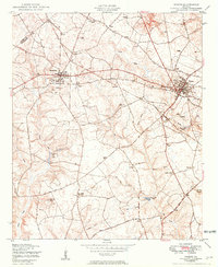 Wrens 1950 topographic map thumbnail