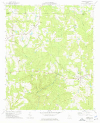 Yatesville 1973 topographic map thumbnail