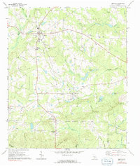 Zebulon 1971 topographic map thumbnail