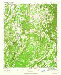 Adairsville 1941 topographic map thumbnail