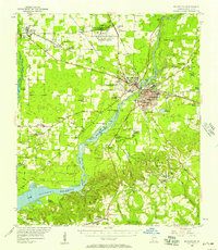 Bainbridge 1955 topographic map preview