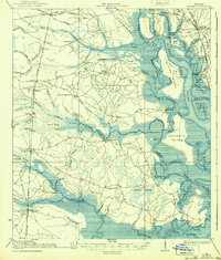 Bladen 1939 topographic map thumbnail