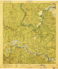 Boulogne 1919 topographic map thumbnail