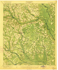 Brooklet 1921 topographic map thumbnail