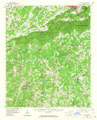 Buchanan 1958 topographic map thumbnail