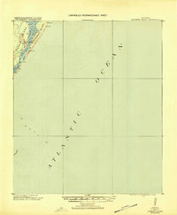Cabretta Island 1920 topographic map thumbnail