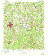 Cairo 1956 topographic map thumbnail
