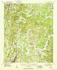 Calhoun topographic map thumbnail