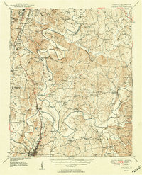 Calhoun 1951 topographic map thumbnail