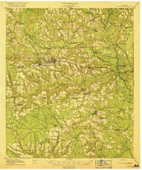Claxton 1919 topographic map preview