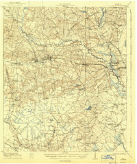 Claxton 1919 topographic map thumbnail