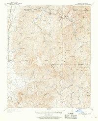 Cohutta Mtn 1911 topographic map thumbnail