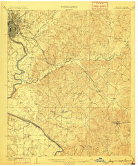 Columbus 1908 topographic map thumbnail