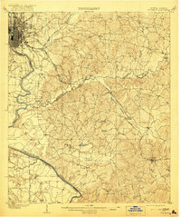 Columbus 1908 topographic map thumbnail