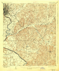 Columbus 1908 topographic map thumbnail