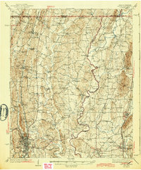 Dalton 1943 topographic map thumbnail