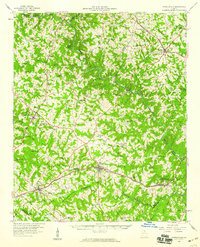 Danielsville topographic map thumbnail