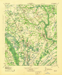 Egypt 1943 topographic map thumbnail