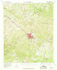 Elberton topographic map thumbnail
