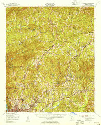 Ellerslie 1950 topographic map thumbnail